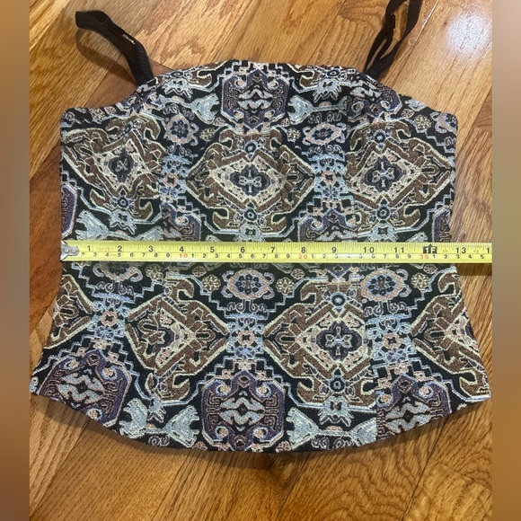 Free People Brocade Corset Cami - Picture 13 of 16